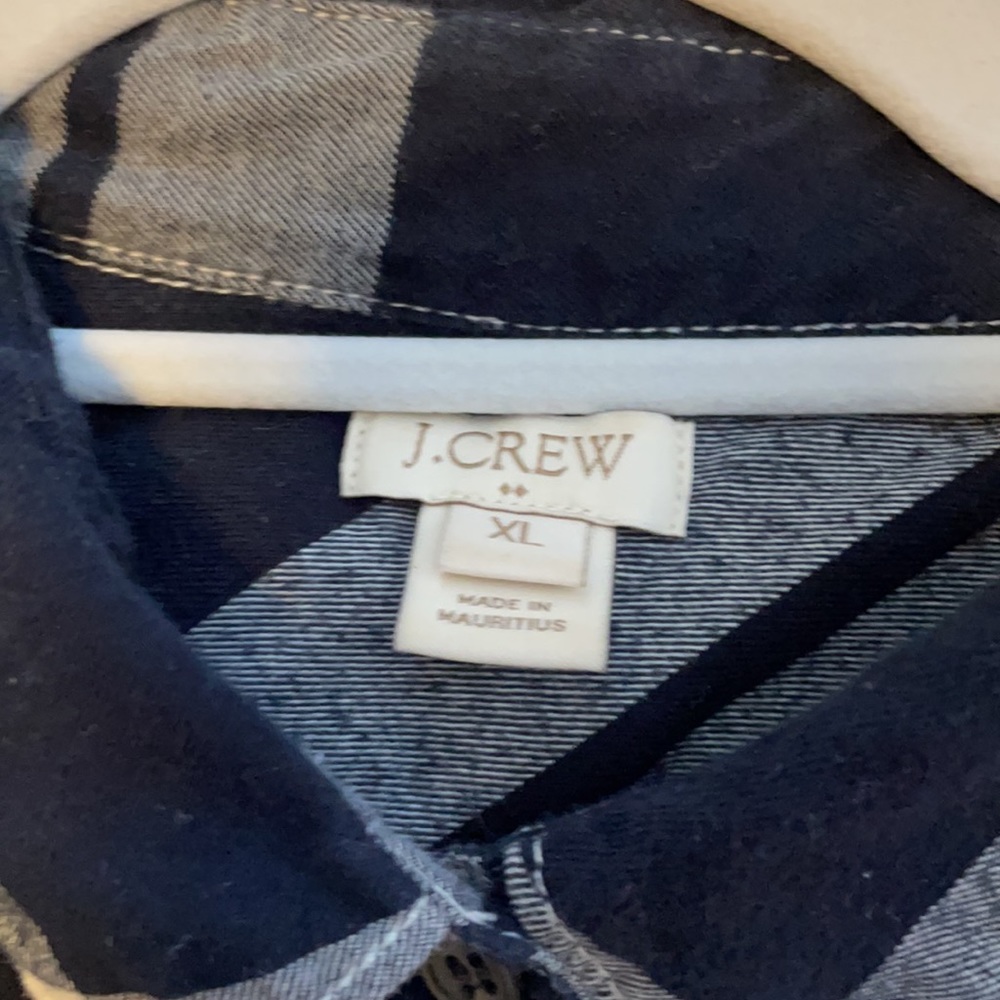 J. Crew flannel button down - Picture 2 of 7